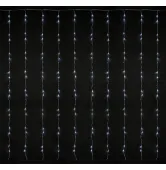 Гирлянда внутренняя Delux Waterfall С 320LED 3х3 м белый/прозрачный IP20 90018007