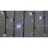 Гирлянда внешняя Delux Icicle 75 LED 2x0.7m 18 flash белый/черный бахрома IP44 EN 90020890