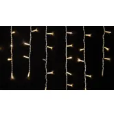 Гирлянда внешняя Delux Icicle 75 LED 2x0.7m 18 flash теплый белый/белый бахрома IP44 EN 90020893