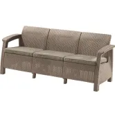 Диван для сада Keter Corfu Love Seat Max Капучино