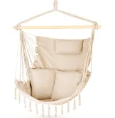 Кресло-гамак Outtec Boho XXL Бежевый
