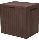 Садовый ящик для хранения Keter City Box 30G 246942 Коричневый