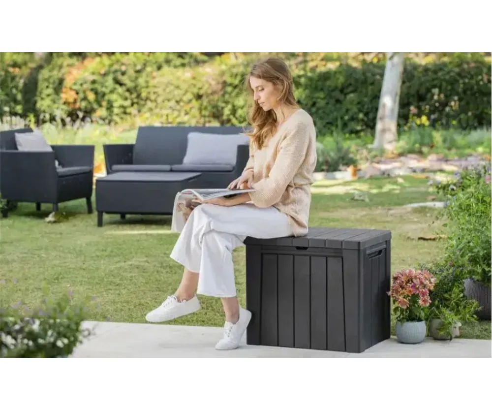 Садовый ящик для хранения Keter Urban Storage Box 246943 Графит