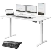 Компьютерный стол 140 x 70 см Sense7 Nojo Light White