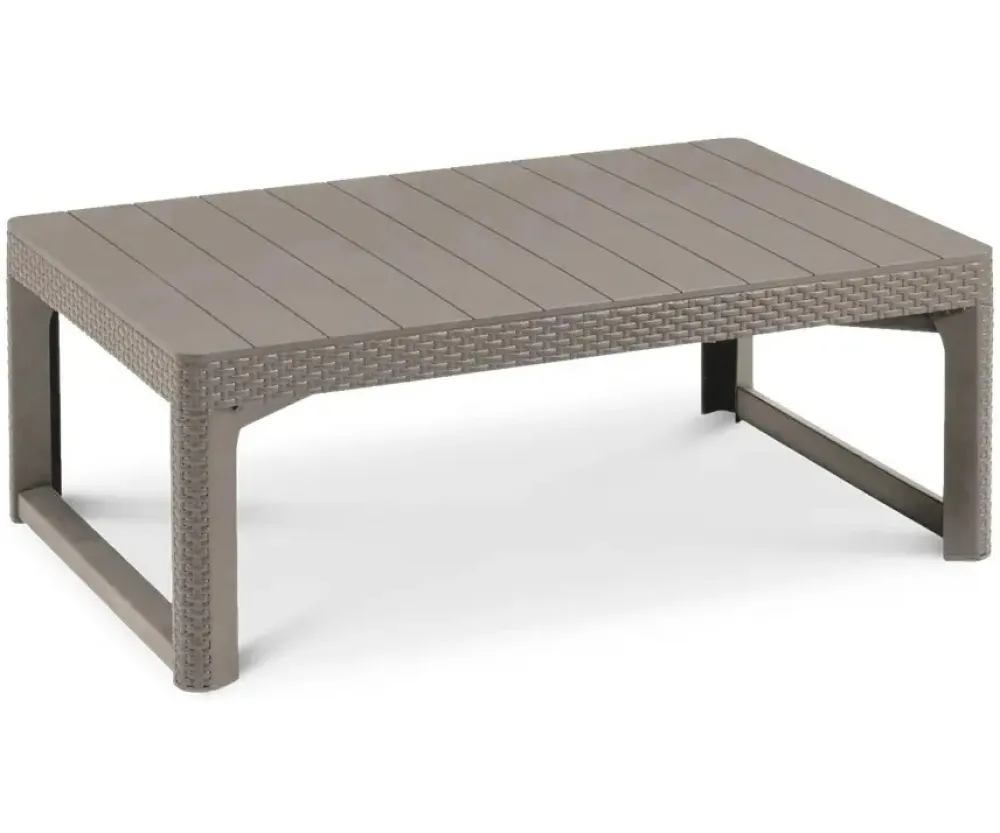 Набор пластиковой садовой мебели Keter Corfu Love Seat Max + Lyon Капучино