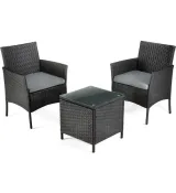 Садовая мебель Outtec Luxury Черно-графитовый