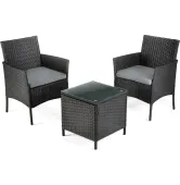 Садовая мебель Outtec Luxury Черно-графитовый