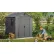 Садовый пластиковый домик 190х182 см Keter Darwin 249359 Серый - фото №1