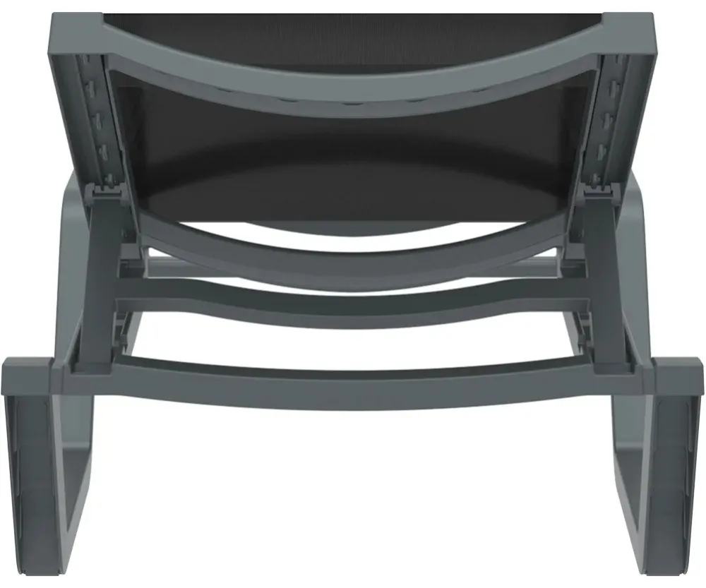 Шезлонг Siesta Rio Wood Light Dark Grey