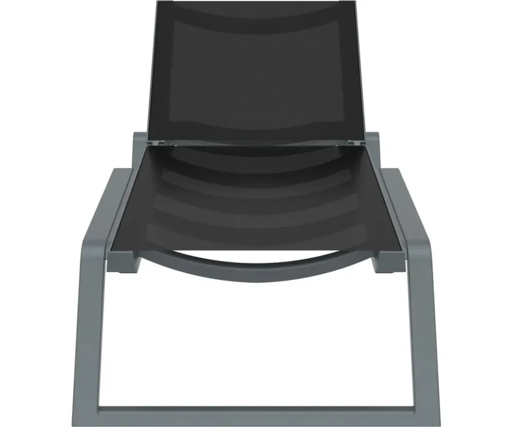 Шезлонг Siesta Rio Wood Light Dark Grey