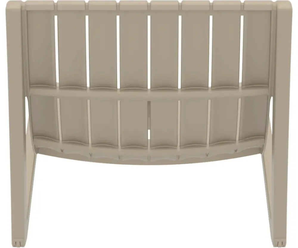 Шезлонг Siesta Slim Wood Light Taupe