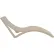 Шезлонг Siesta Slim Wood Light Taupe - фото №4