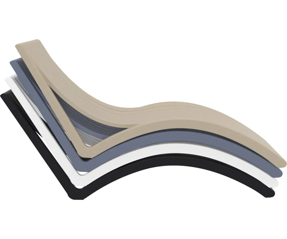 Шезлонг Siesta Slim Wood Light Taupe