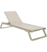 Шезлонг Siesta Tropic Wood Light Taupe