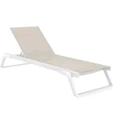 Шезлонг Siesta Tropic Wood Light White Taupe