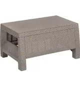 Стол для сада пластиковый Keter Corfu Table Капучино