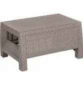 Стол для сада пластиковый Keter Corfu Table Капучино