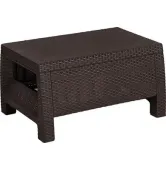 Стол для сада пластиковый Keter Corfu Table Коричневый