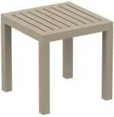 Стол для шезлонга Siesta Ocean Side Table Wood Light Taupe
