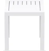 Стол для шезлонга Siesta Ocean Side Table Wood Light White