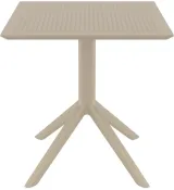 Cтол Siesta Sky Table 70 Olive Wood Light Taupe