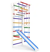 Спортивный уголок SportBaby White & Color 3-220