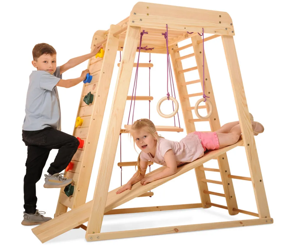 Спортивный комплекс уличный SportBaby Акварелька- outdoor 3