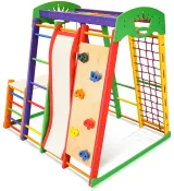 Спортивный комплекс для дома SportBaby Акварелька Plus 1-2