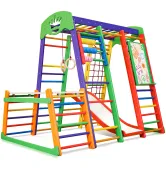 Спортивный комплекс для дома SportBaby Акварелька Plus 1-3