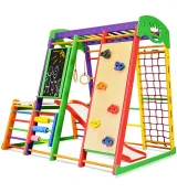Спортивный комплекс для дома SportBaby Акварелька Plus 1-4