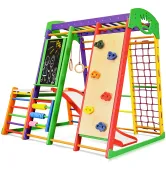 Спортивный комплекс для дома SportBaby Акварелька Plus 1-4