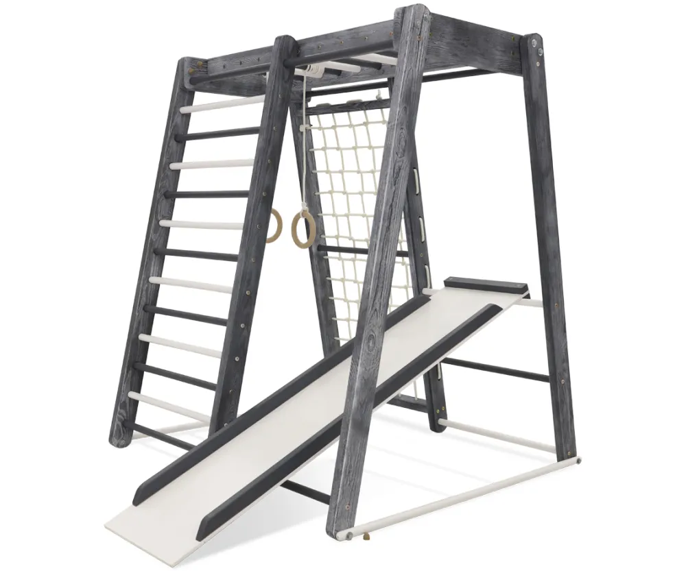 Детский спортивный уголок SportBaby Кроха-3 Loft & White