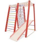 Детский спортивный уголок SportBaby Кроха-3 Pink