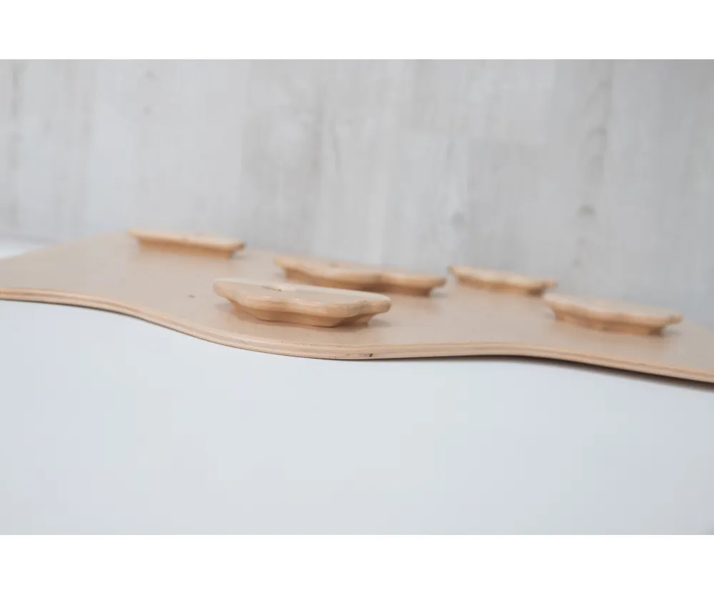 Скеледром 3 секции Wood and Hearts AATC Натуральное дерево