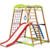 Детский спортивный комплекс для дома SportBaby BabyWood Plus 2
