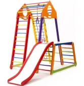 Детский спортивный комплекс SportBaby BambinoWood Color Plus 1-1