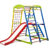Детский спортивный комплекс для дома SportBaby SportWood Plus 2