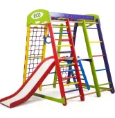 Спортивный комплекс для дома SportBaby Акварелька Plus 2