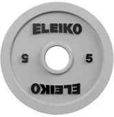  Диск для соревнований по пауэрлифтингу Ø51 мм 5 кг Eleiko IPF 3000235