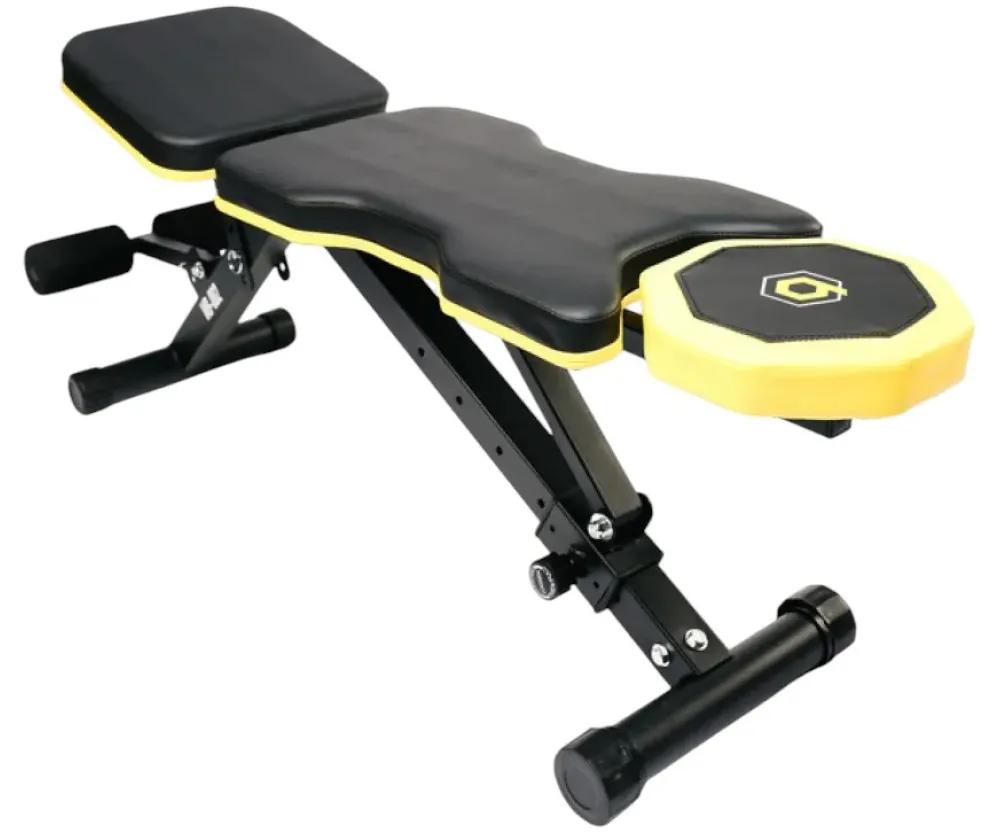 Набор Besport PowerPro 2 х 31 кг со скамьей WB-002