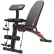 Набор Hop-Sport Premium 75 кг со скамьей HS-1035 + штанга и гантели - фото №4