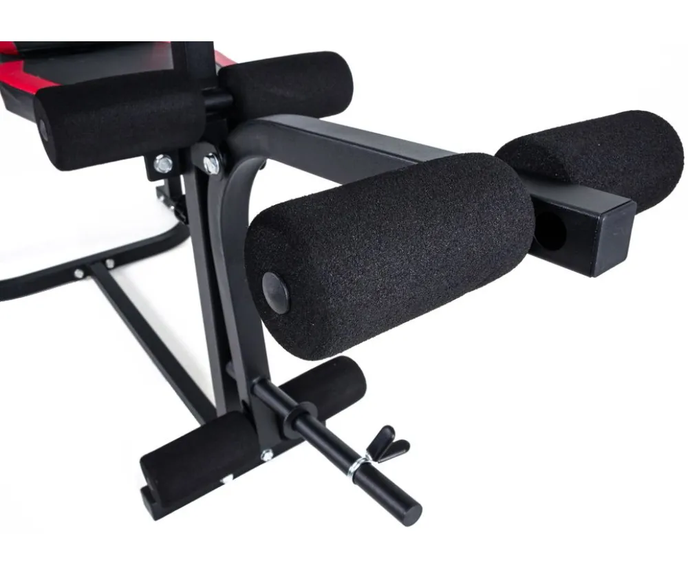 Набор Hop-Sport HS-1020 Premium 99 кг со скамьей + пульт (парта) + тяга