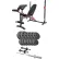 Набор Hop-Sport Premium 38 кг со скамьей HS-1095 + штанга и гантели