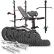 Набор Hop-Sport Strong 146 кг со скамьей HS-1065
