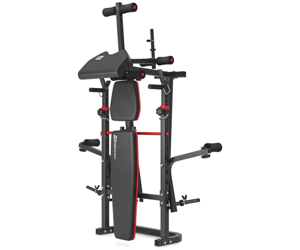 Набор Hop-Sport Strong 146 кг со скамьей HS-1065