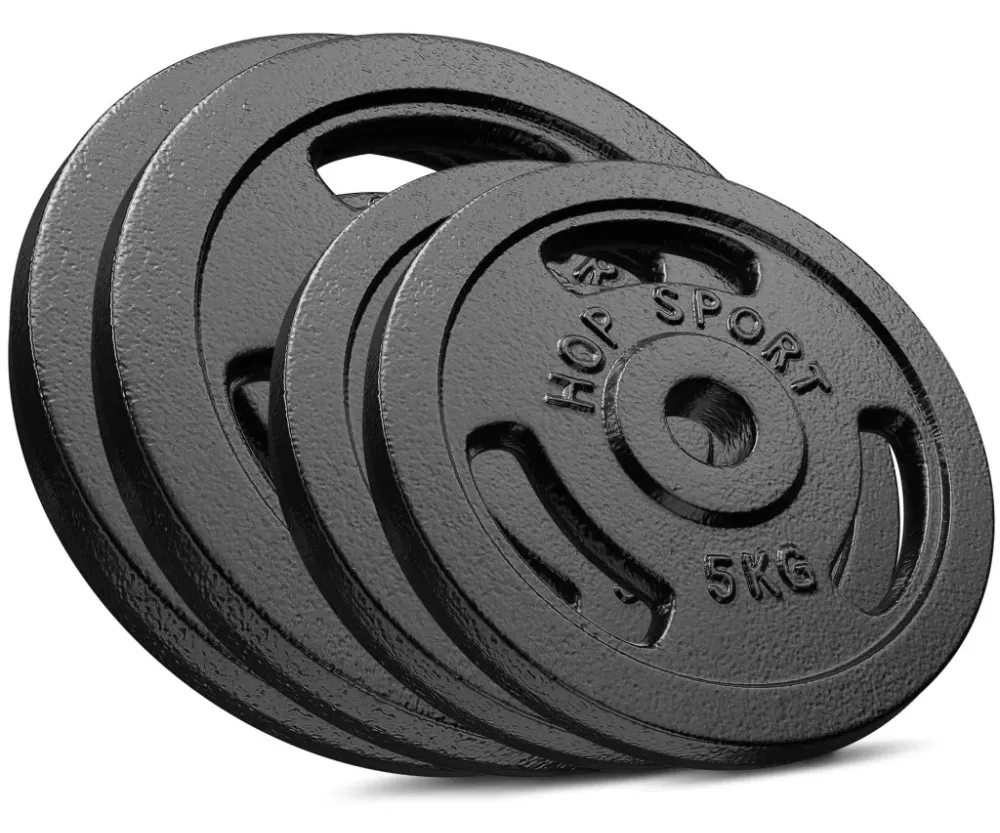 Набор Hop-Sport Strong 146 кг со скамьей HS-1065