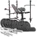 Набор Hop-Sport Strong 179 кг со скамьей HS-1065