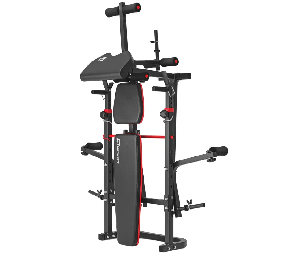 Набор Hop-Sport Strong 179 кг со скамьей HS-1065