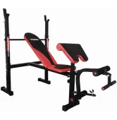 Скамья для жима со стойкой для штанги и партой Скотта York Fitness Aspire 320