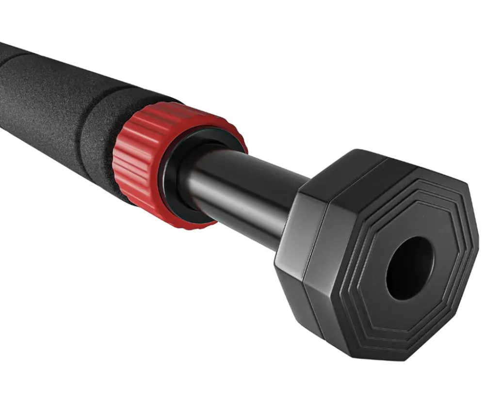 Турник раздвижной Hop-Sport HS-M050DP черно-красный